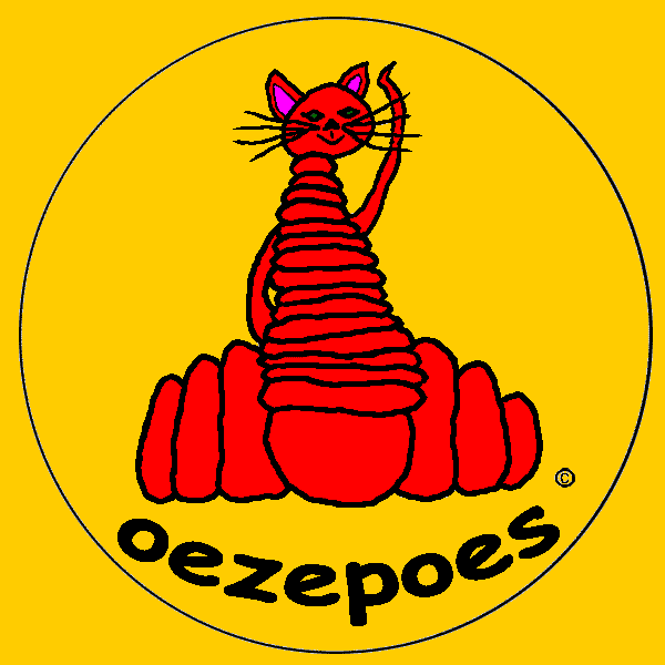 Oezepoes, logo keramiek atelier Oezepoes te Limmen