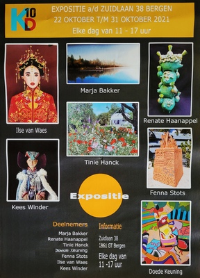 Kunst10daagse Bergen 2021