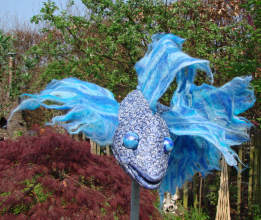 blauwe moeras zwever