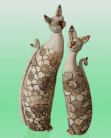 2 katten, een beetje eigenwijs