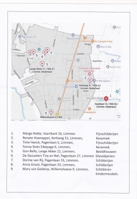 Route Kunst in Limmen 2024